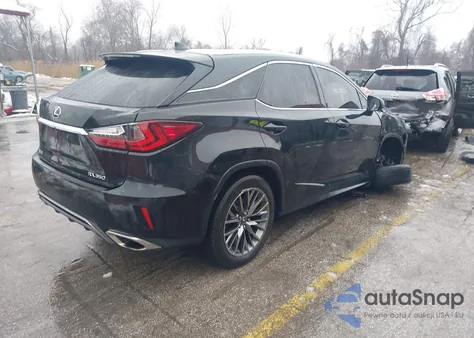 2019 Lexus Rx 350 F Sport z USA, uszkodzony, nr VIN 2T2BZMCAXKC173894